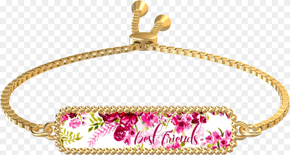 Best Friends Rectangle Gold Bracelet Bracelet, Accessories, Jewelry, Bag, Handbag Free Png