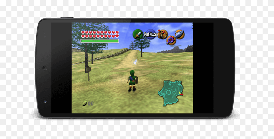 Best Gamecube Emulator For Android In 2020 Zelda Oracle Of Time, Person, Computer, Electronics, Mobile Phone Free Transparent Png