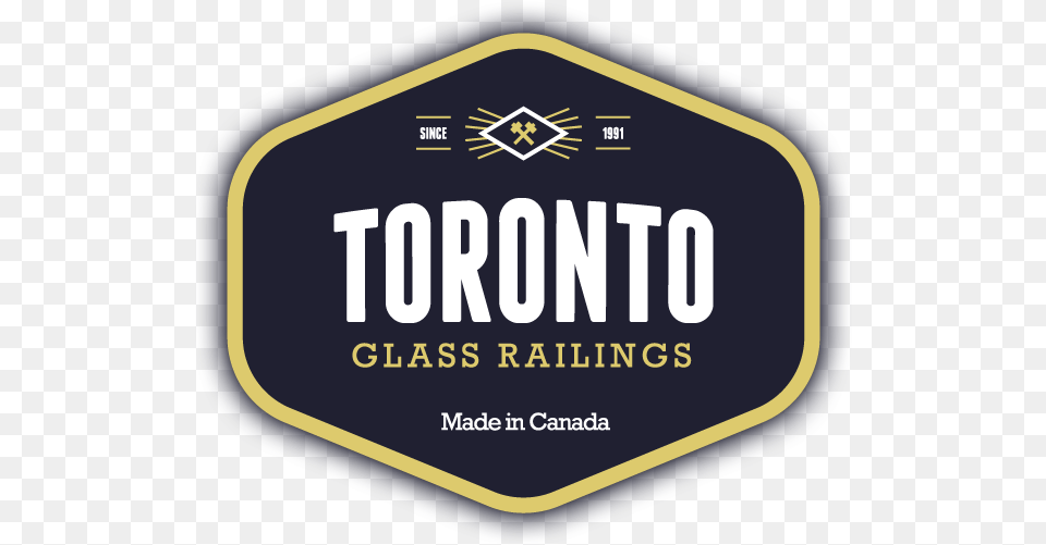 Best Glass Railings In Toronto Toronto, Logo, Symbol, Badge, Lager Png