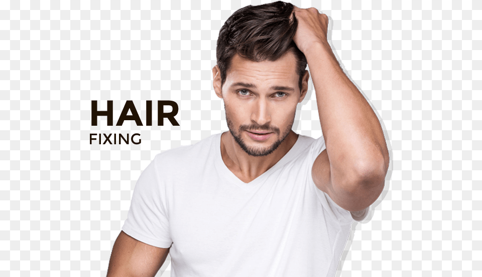 Best Hairfixing In Kochi Caffeine Anti Hair Loss Shampoo, T-shirt, Clothing, Face, Head Free Png Download
