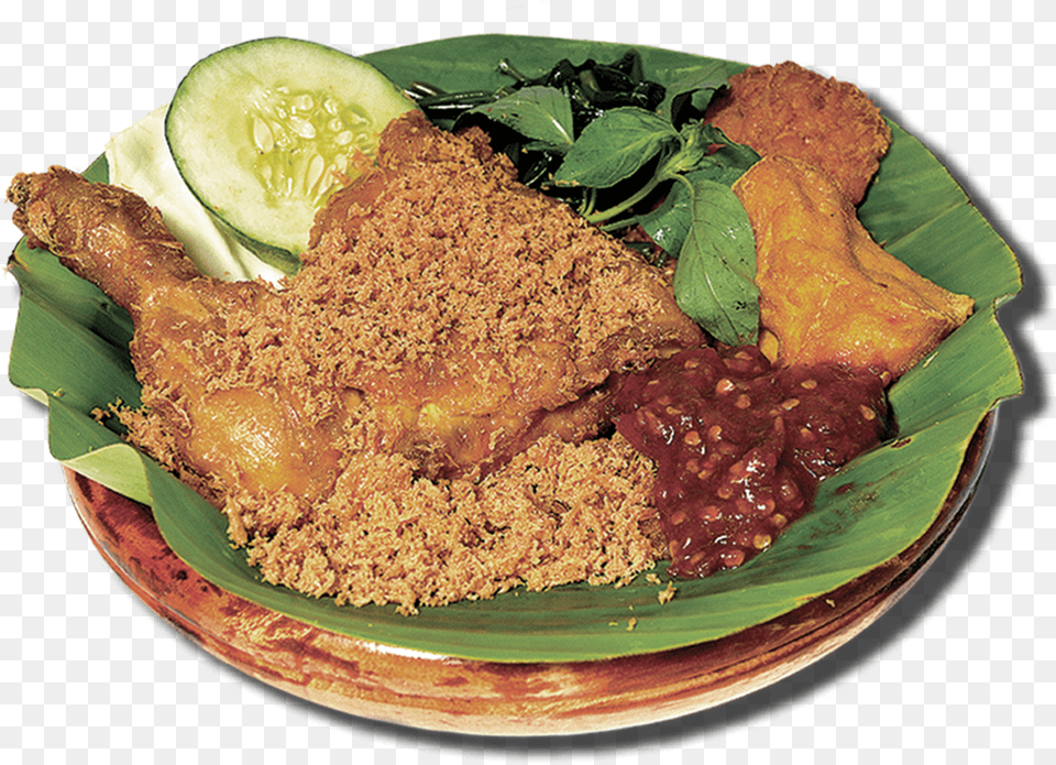 Best Halal Food In Singapore, Meal, Fried Chicken, Plant, Food Presentation Free Png Download