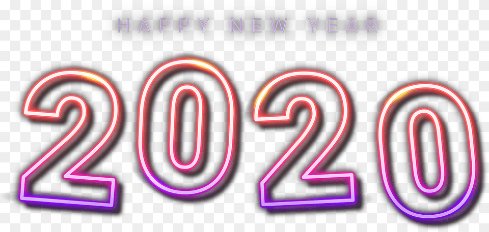 Best Happy New Year Editing Graphic Design, Light, Neon, Car, Transportation Png Image