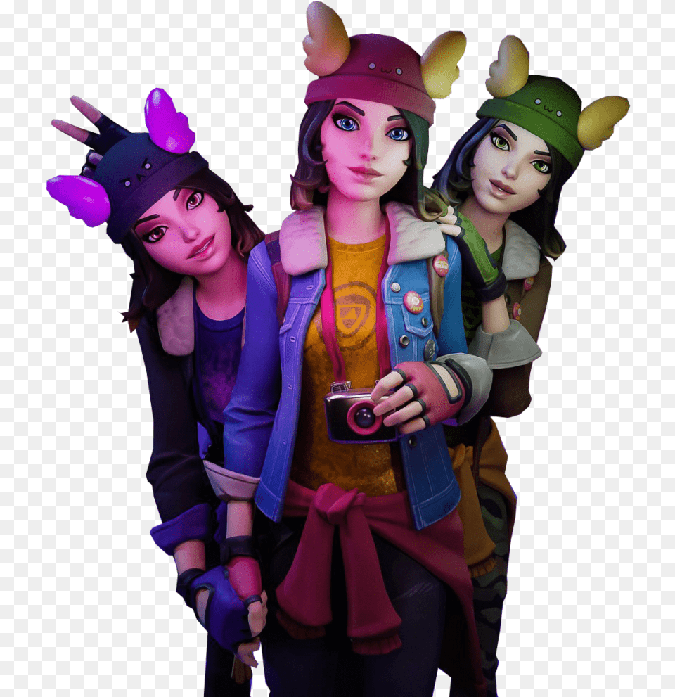 Best Images Skye Fortnite Love And Meowscles Skye Fortnite, Doll, Toy, Face, Head Png Image