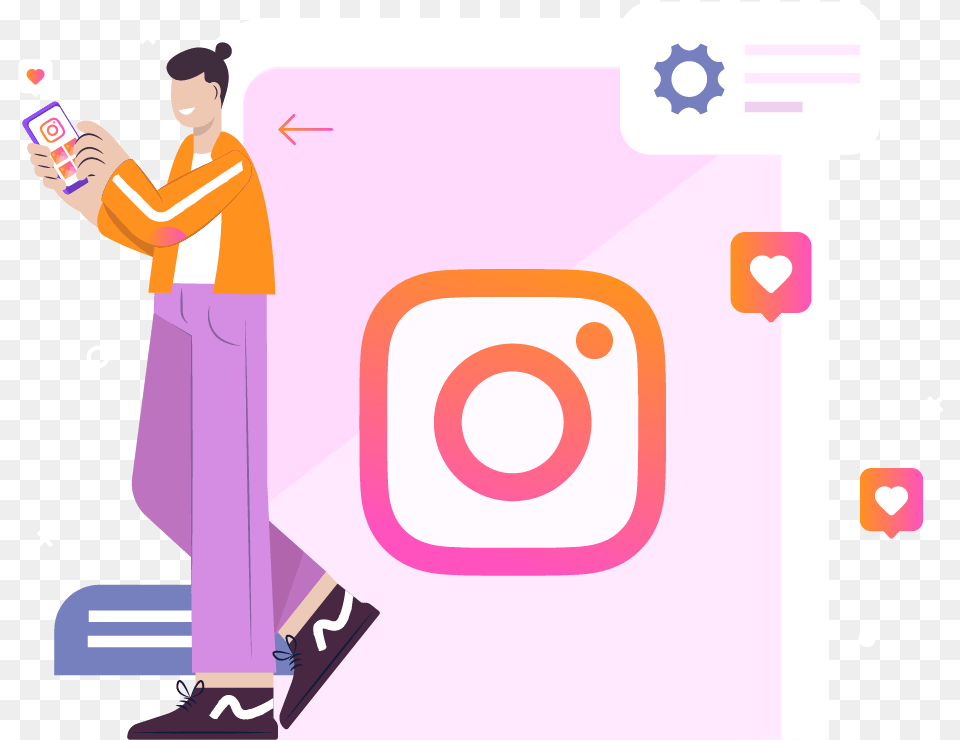 Best Instagram Business Accounts Illustration, Adult, Female, Person, Woman Free Png Download