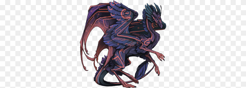 Best Iridescentshimmer Above You Dragon Share Flight Red And Blue Dragon, Person Png
