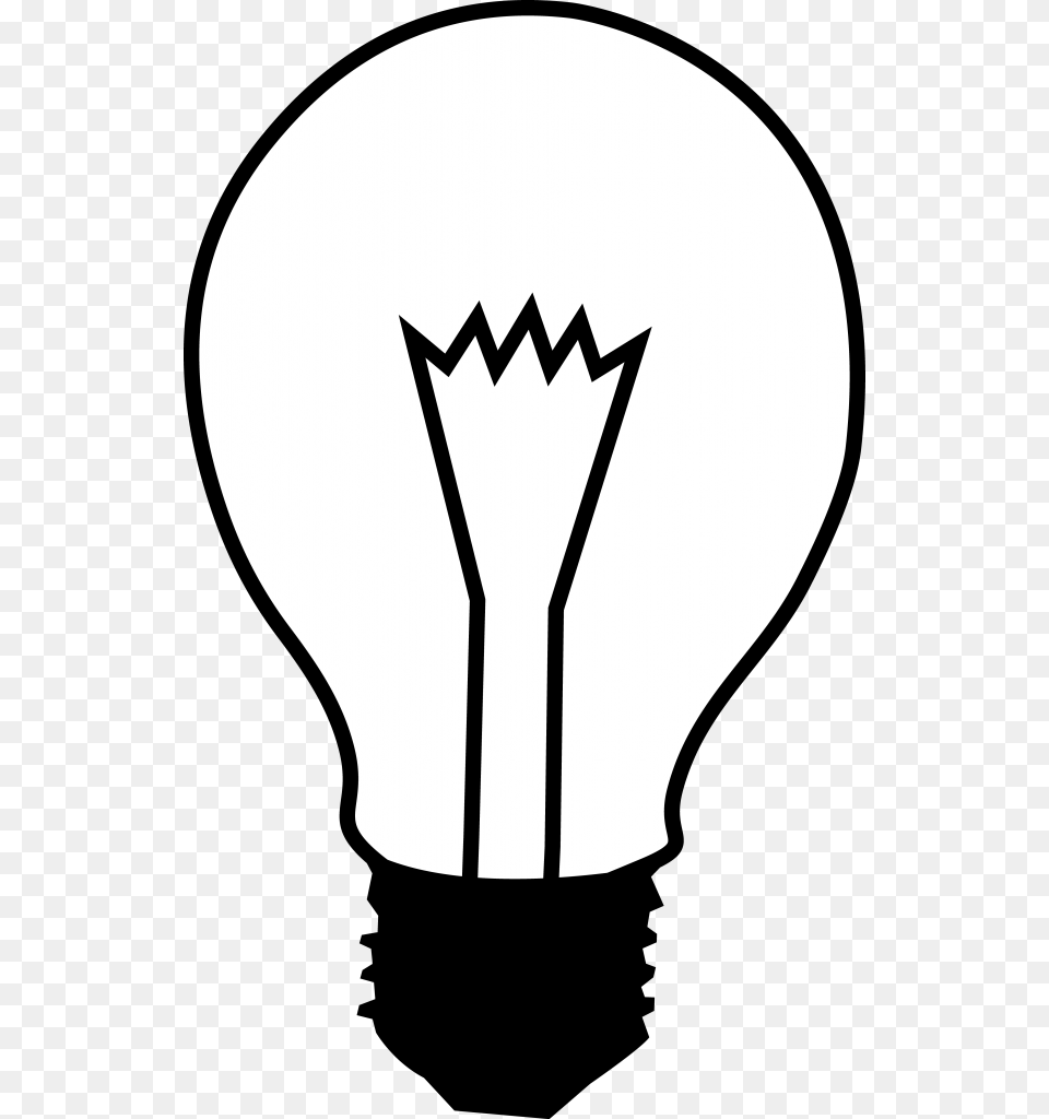 Best Light Bulb Clipart Images, Stencil, Lightbulb Free Png Download