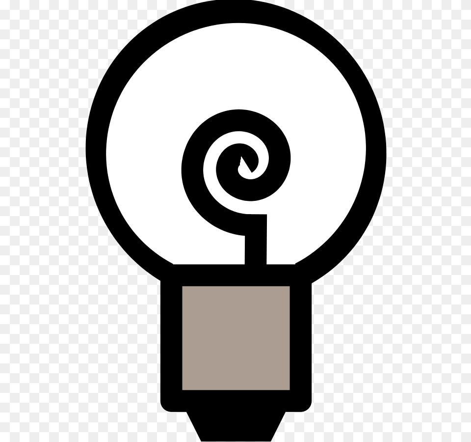 Best Lightbulb Clipart, Spiral, Lighting, Disk Free Transparent Png