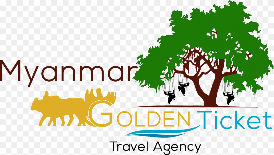 Best Local Travel Agency In Yangon Silhouette Of Live Oak Tree, Plant, Vegetation, Neighborhood, Logo Png