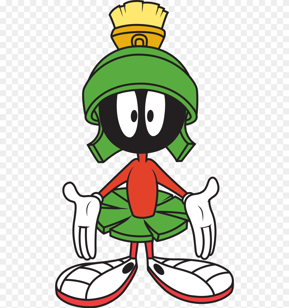 Best Looney Tunes Character Marvin The Martian Trope And Dagger, Cartoon, Baby, Person, Face Free Png
