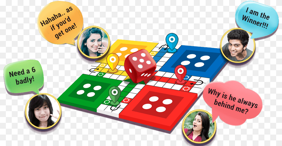 Best Ludo Game On Android Ludo Playing, Person, Adult, Female, Woman Free Png Download