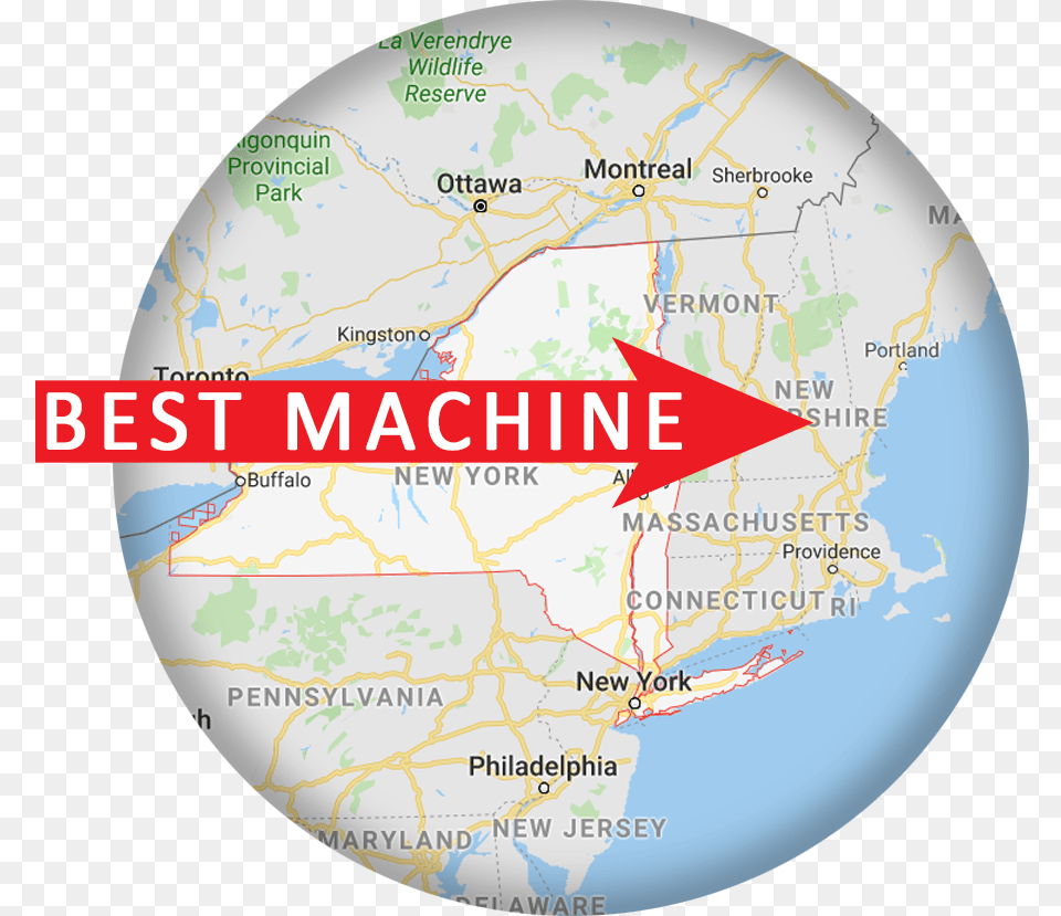 Best Machine Ny Map Circle, Chart, Plot, Atlas, Diagram Png Image