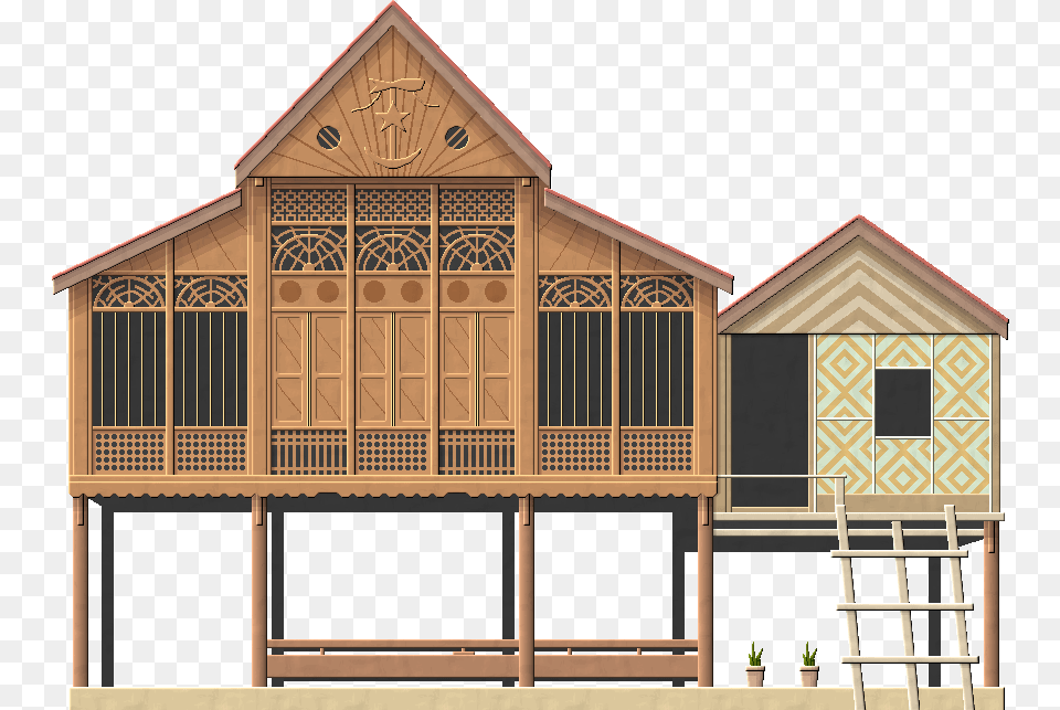 Best Malay House Architech Images Malaysia Malay Traditional House Vector, Outdoors, Nature, Countryside, Plant Png