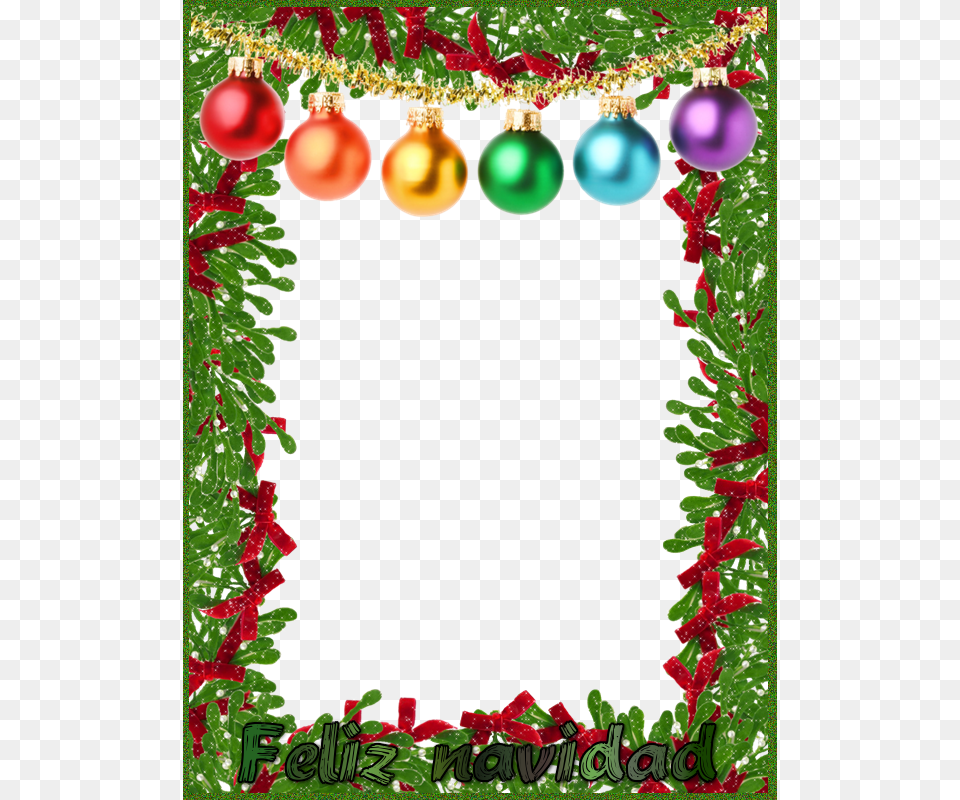 Best Marco Navidad Fondo Transparente Image Collection Clip Art Christmas Border, Accessories Free Transparent Png