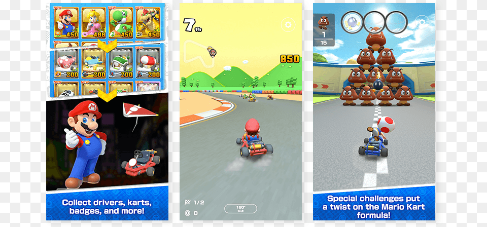 Best Mario Kart Tour Characters, Baby, Person, Game, Super Mario Free Transparent Png