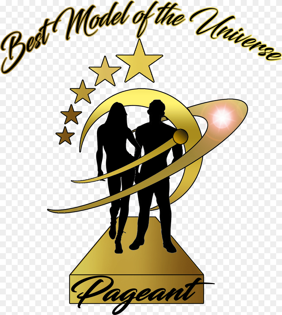 Best Model Of The Mr And Ms Pageant Logo, Adult, Male, Man, Person Free Transparent Png
