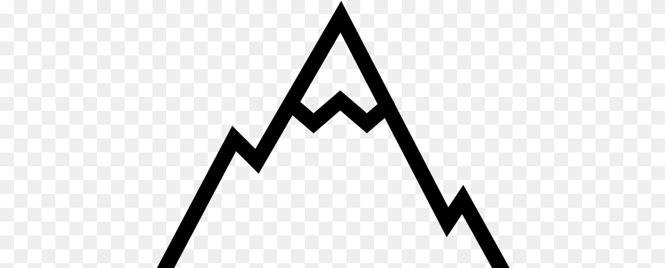 Best Mountain Background Mountain Icon, Gray Free Transparent Png