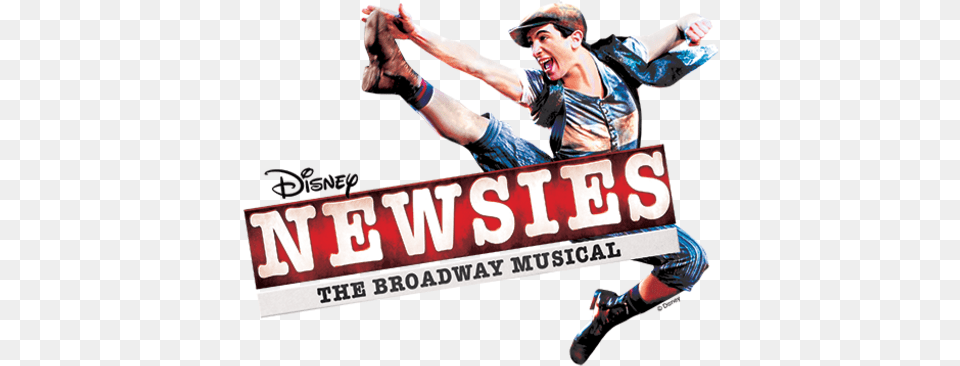 Best Musicals That Didnu0027t Win Musical Theatre Nerds Newsies Musical Newsies Logo, Person, Hand, Finger, Body Part Free Png