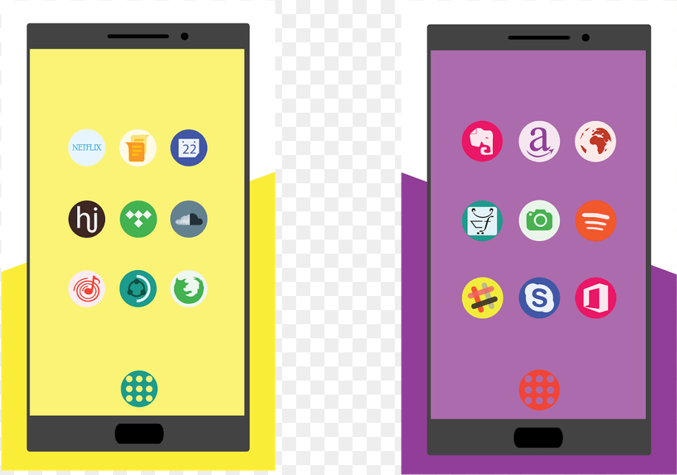Best New Icon Packs For Android Mobile Phone, Electronics, Mobile Phone Png