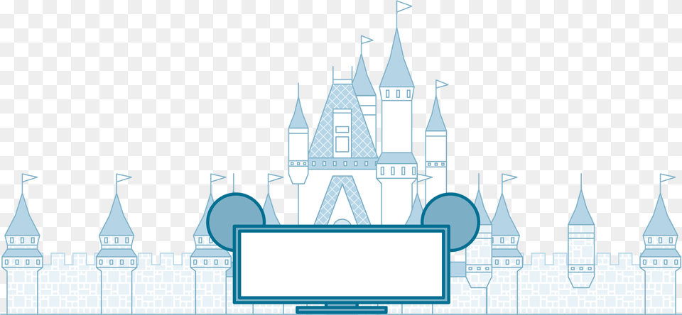 Best New Streaming Services 2019 Apple Disney Facebook Castle, Architecture, Building, Spire, Tower Png Image