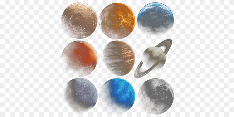 Best Nine Planets Planets, Astronomy, Planet, Outer Space, Globe Free Png