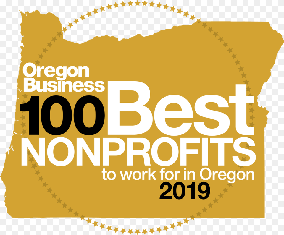 Best Np Logo 2019 Oregon Business 100 Best Nonprofits, Bag, Advertisement, Poster, Text Png Image