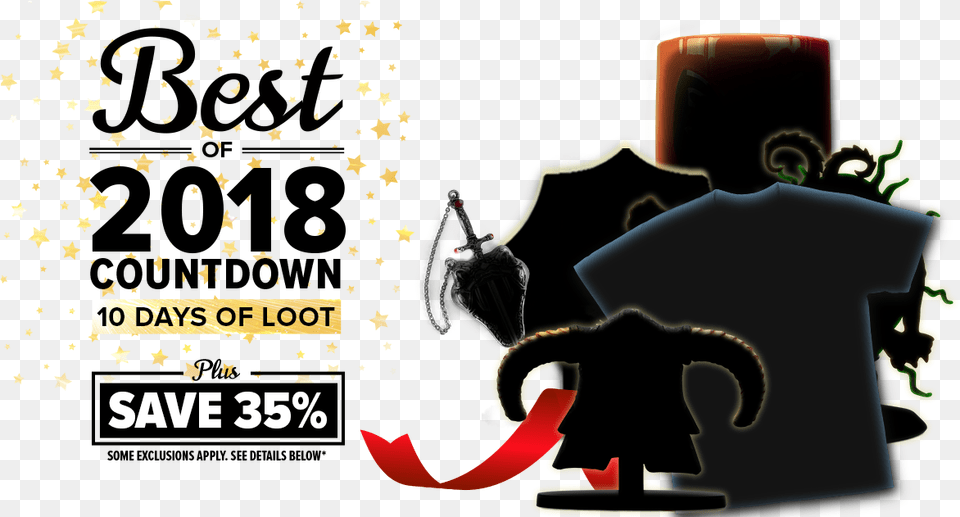 Best Of 2018 10 Days Countdown Loot Crate, Art, Graphics Free Png