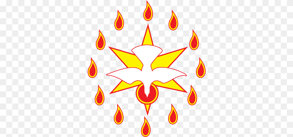 Best Of Holy Spirit Flame Clip Art Dove And Cross Clipart Cliparthut, Symbol, Person Png Image