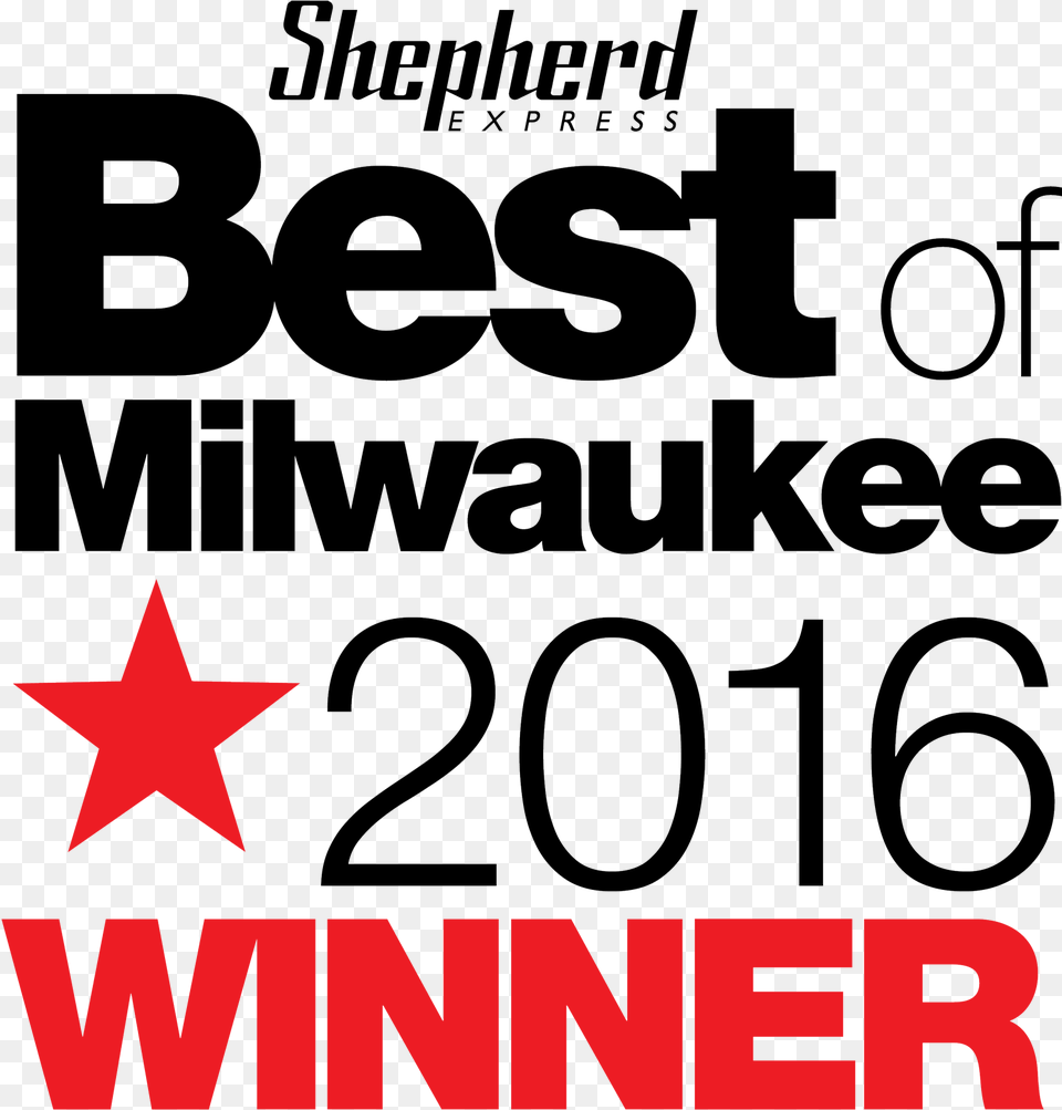 Best Of Milwaukee Winnder Logo Shepherd Express Best Of 2017, Symbol, Blackboard, Text Free Png Download