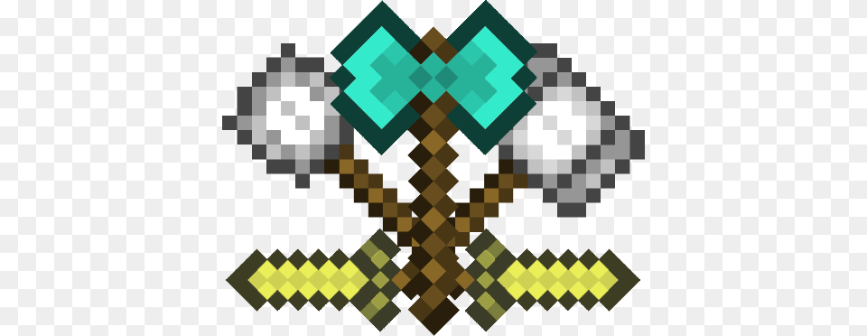 Best Of Pictures Of Diamond Swords Mod Tuxweapons 1 Minecraft Mods Logo, Chess, Game, Pattern, Accessories Png Image