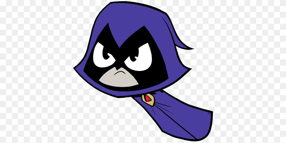 Best Of Raven Clipart Teen Titans Go Clip Art Images Cartoon, Clothing, Hardhat, Helmet, Formal Wear Free Png Download