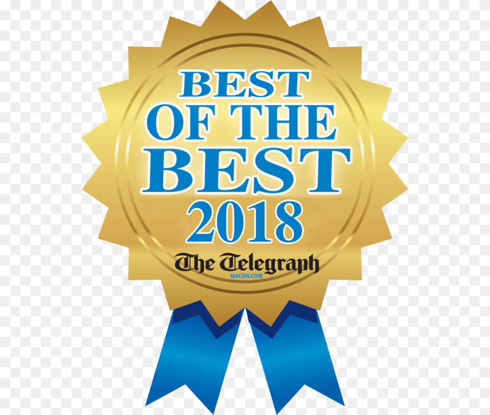 Best Of The Best 2018 Macon, Book, Publication, Gold, Advertisement Free Transparent Png