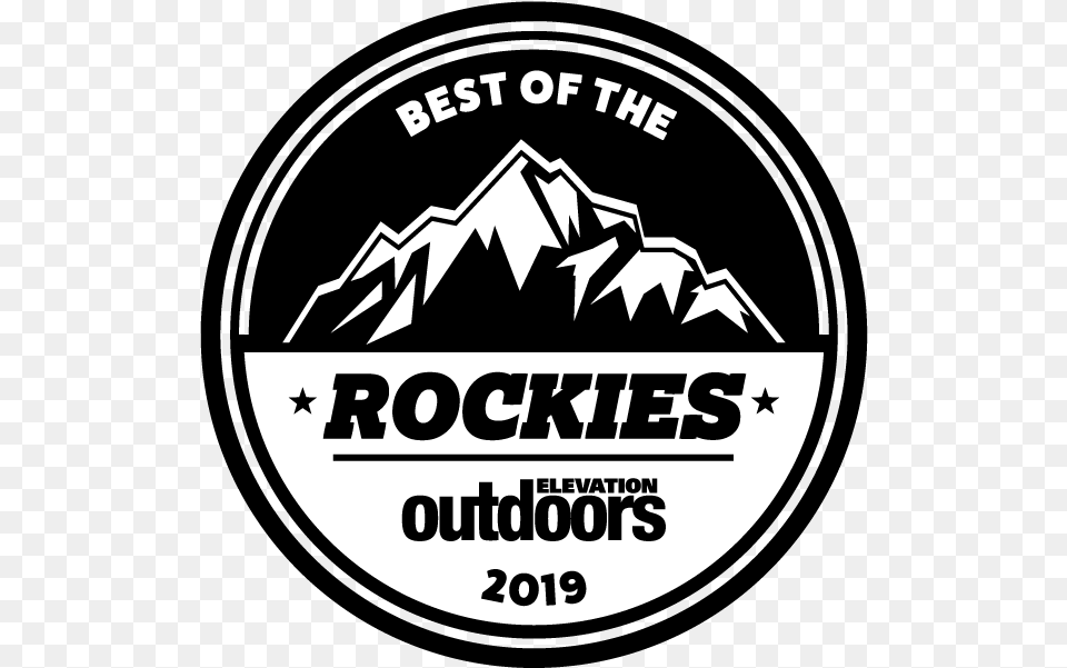 Best Of The Rockies Elevation Outdoors, Logo, Sticker Free Png Download