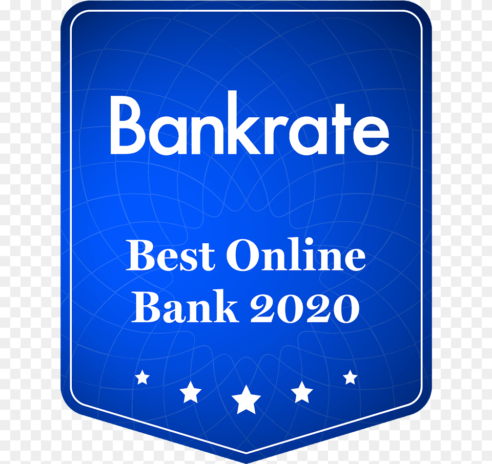 Best Online Bank Of 2020 By Bankrate Graphic Design, Sign, Symbol, Text Free Transparent Png