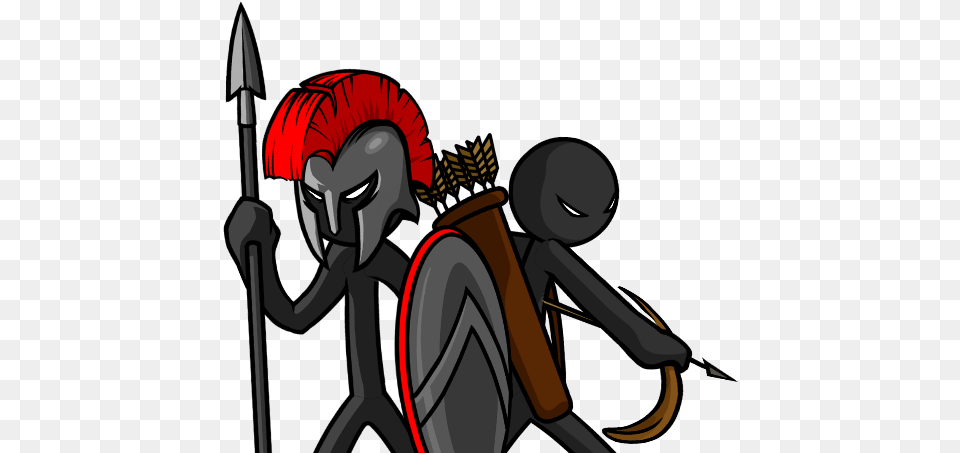 Best Online Stick Figure Movies And Stick Games With Stick War Legacy, Knight, Person, Spear, Weapon Free Transparent Png