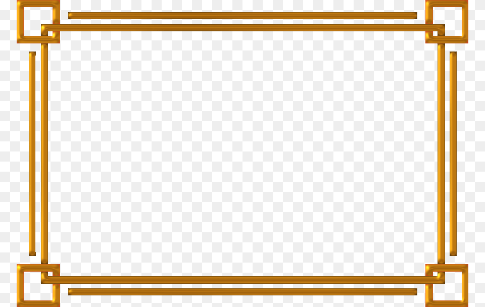 Best Photos Of Transparent Gold Borders And Frames, Blackboard, Gate Free Png Download