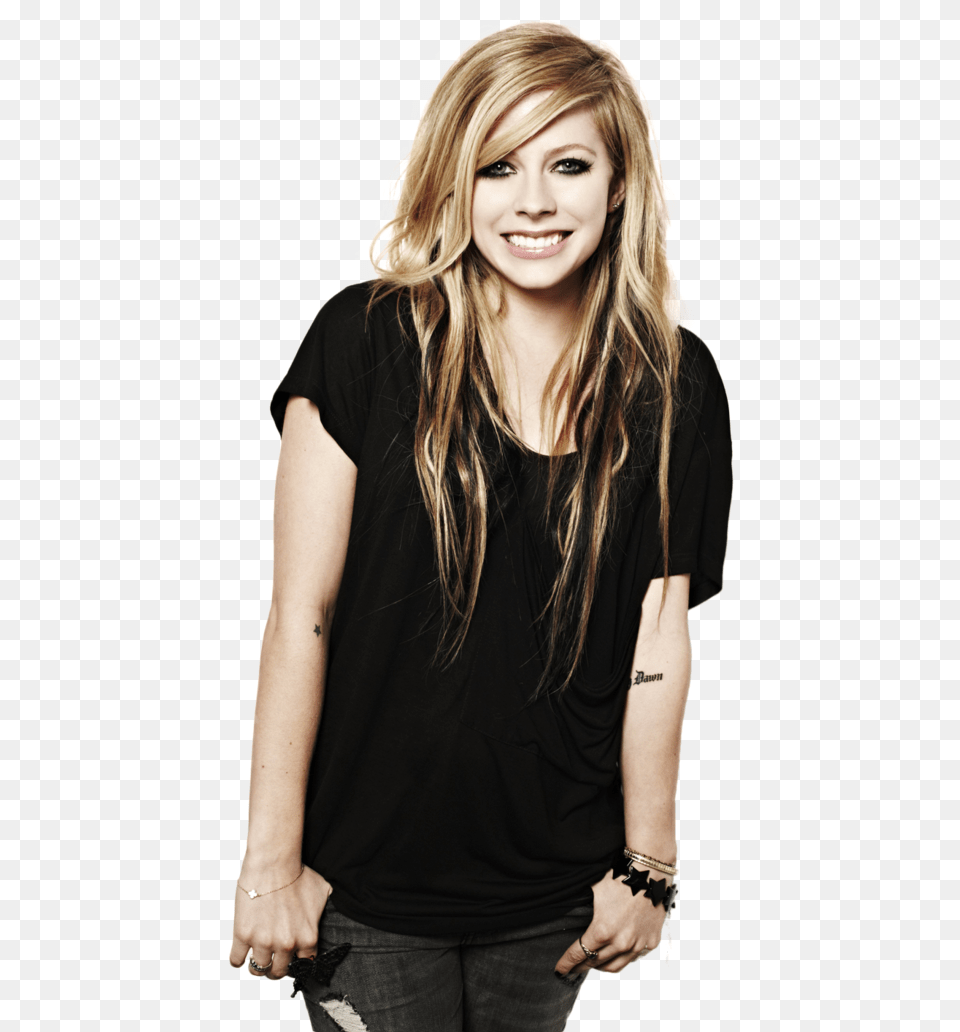 Best Pic Of Avril Lavigne, Woman, Smile, Person, Head Free Transparent Png