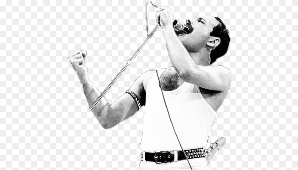 Best Picture Of Freddie Mercury, Solo Performance, Person, Electrical Device, Performer Free Png