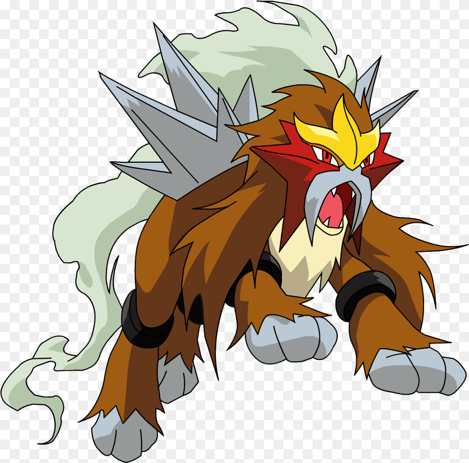 Best Pokemon To Defeat Entei Suicune Entei Pokemon, Book, Comics, Publication, Baby Free Png Download