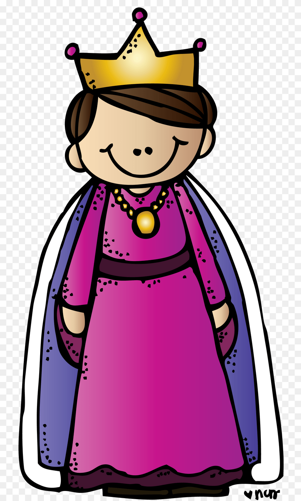 Best Queen Clipart, Purple, Person, Clothing, Dress Free Transparent Png