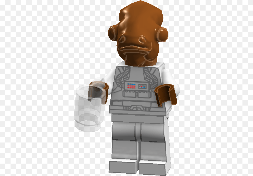 Best Representation Of Admiral Ackbar On Ldd With Lego, Cup, Baby, Helmet, Person Free Png