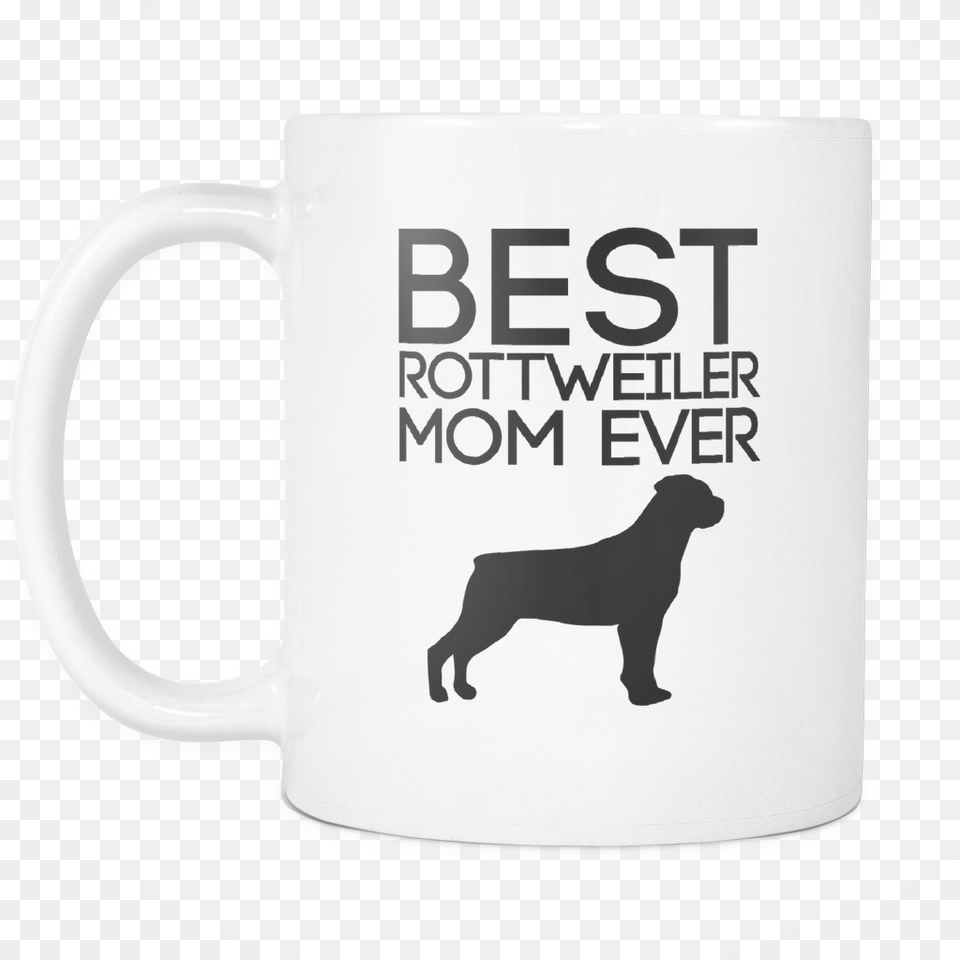 Best Rottweiler Mom Mug Faraone, Cup, Animal, Bear, Mammal Free Transparent Png