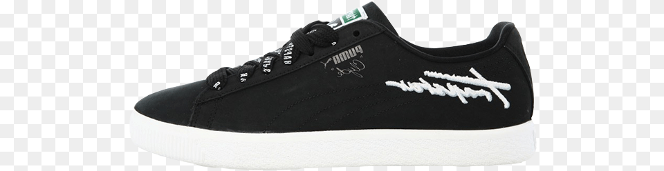 Best Sale 74c64 5bb2e The Puma X Trapstar Clyde Bold Skate Shoe, Clothing, Footwear, Suede, Sneaker Free Png Download