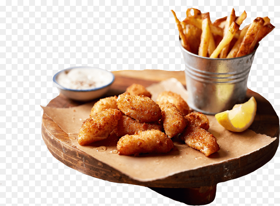 Best Scampi And Chips, Food, Fries, Food Presentation Png