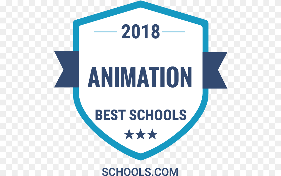 Best Schools For An Animation Degree 2018 19 Vertical, Badge, Logo, Symbol, Disk Png Image