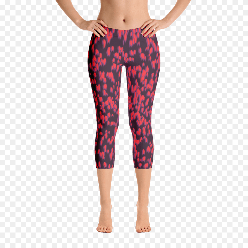 Best Selling Bleeding Hearts Capri, Clothing, Hosiery, Pants, Tights Png Image