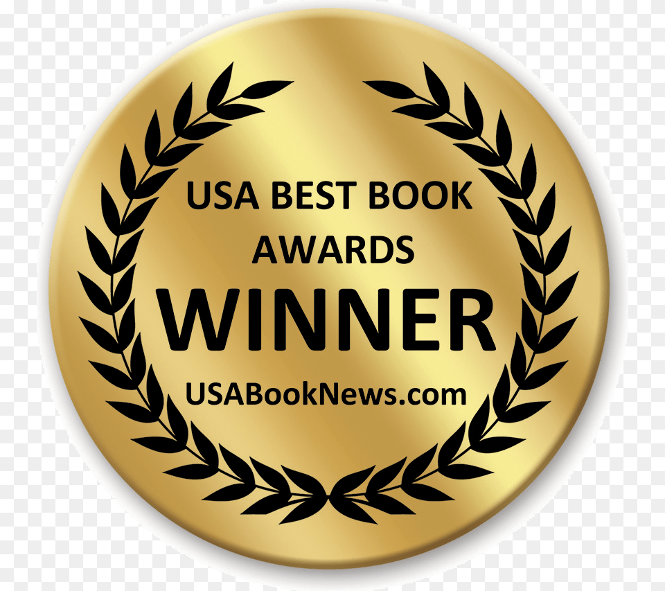 Best Selling Book Awards, Gold, Plate, Trophy Free Transparent Png