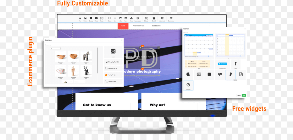 Best Sitebuilder Features Graphics Software, Computer Hardware, Electronics, Hardware, Monitor Free Transparent Png