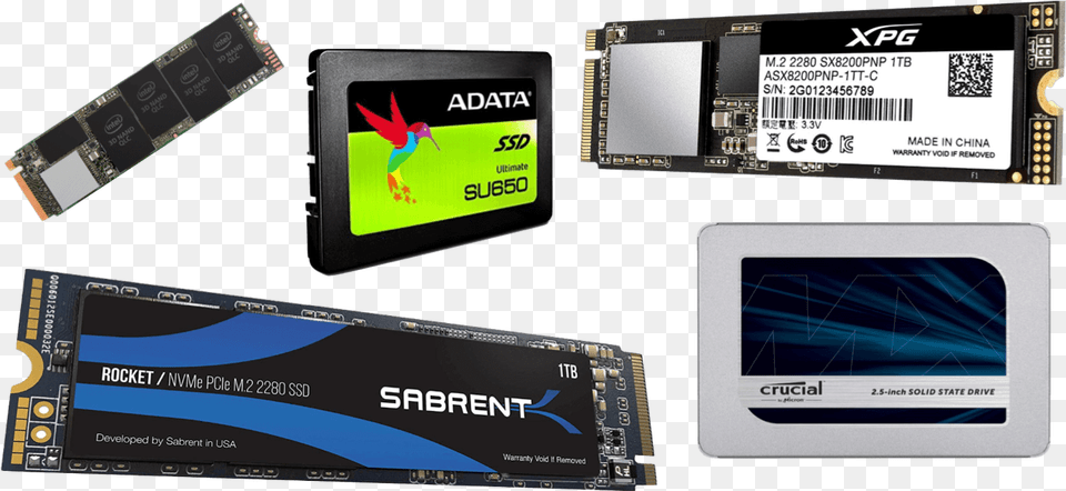 Best Ssds For Gaming Sabrent Rocket Nvme, Computer, Computer Hardware, Electronics, Hardware Png