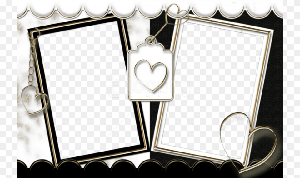 Best Stock Photos Double Frame Love Double Photo Frame, Text Png