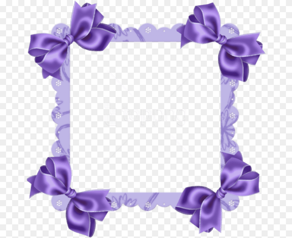 Best Stock Photos Purple Transparent Frame Purple Border No Background, Birthday Cake, Cake, Cream, Dessert Png Image